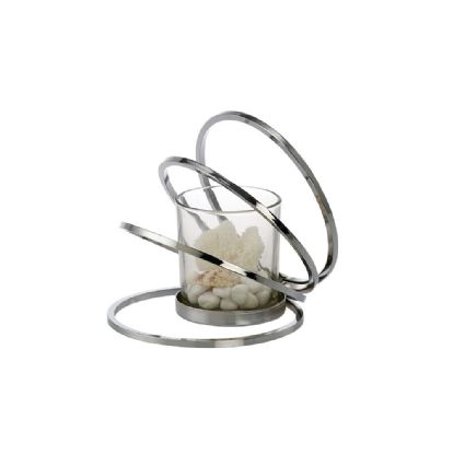 IL70702  Oreo Candle Holder 4 Ring Small